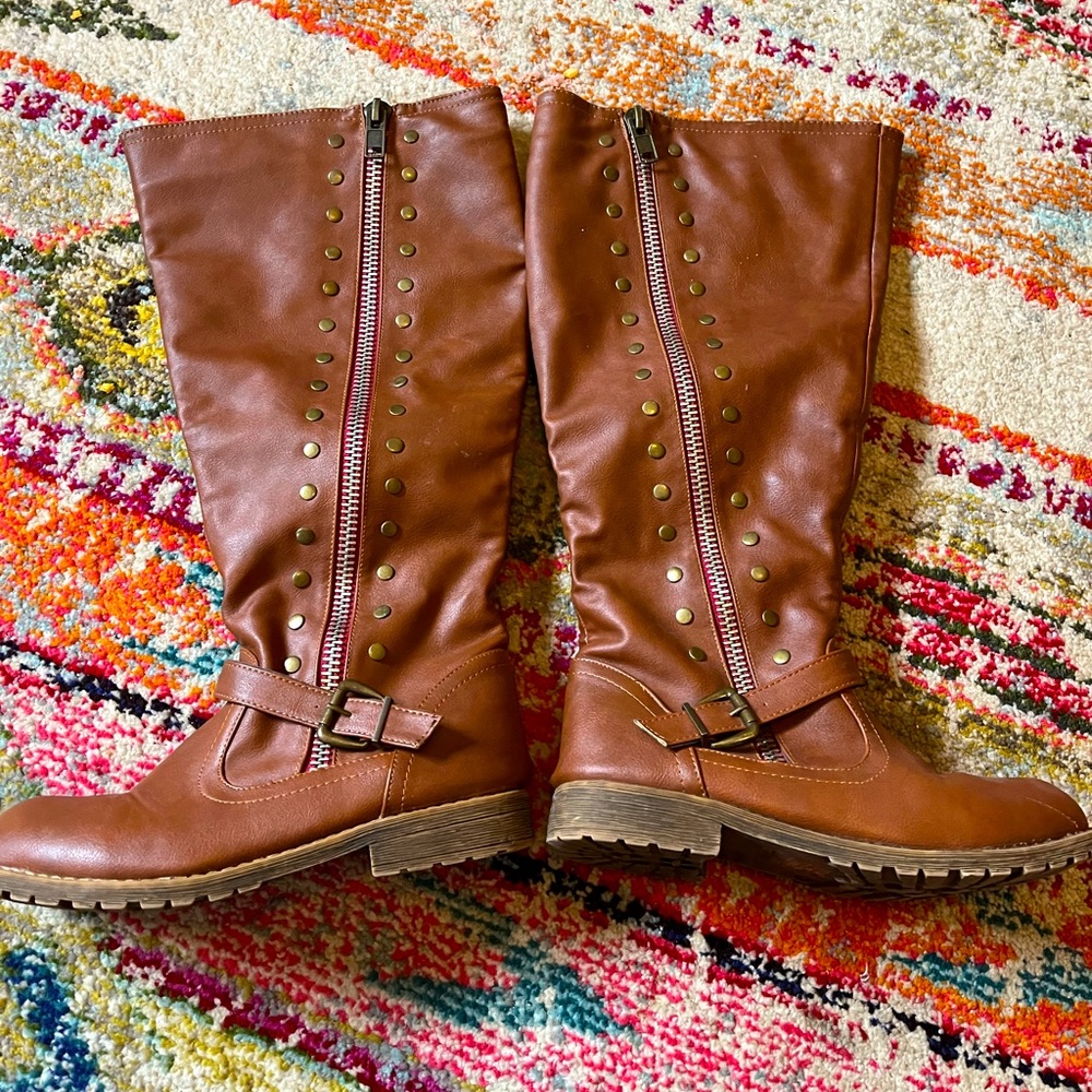 Wide calf boots